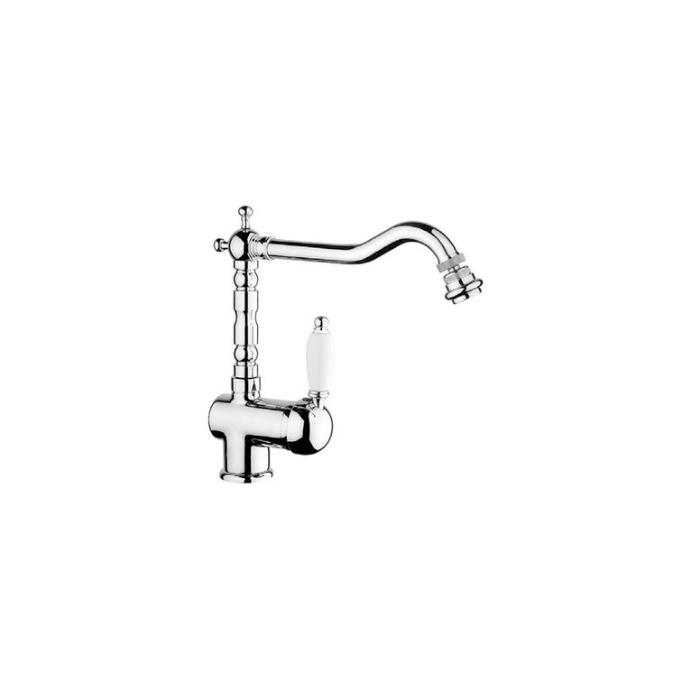 miscelatore monocomando bidet bocca antica con scarico click-clack anya an35 ba