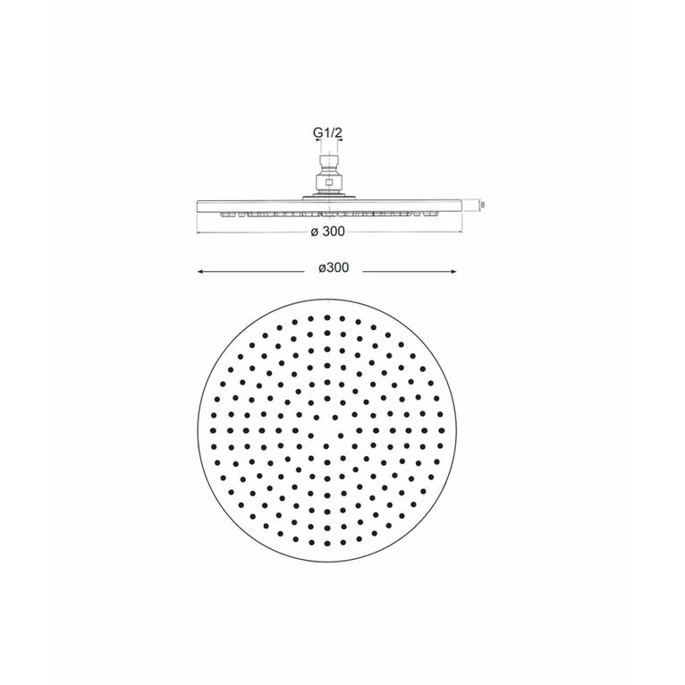 soffione piccadilly sd4954 in ottone con sistema led serie sphera