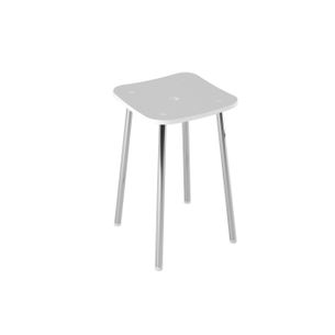 SGABELLO IN CORIAN BIANCO ART. BEND 20.34 SERIE LA PROGETTO