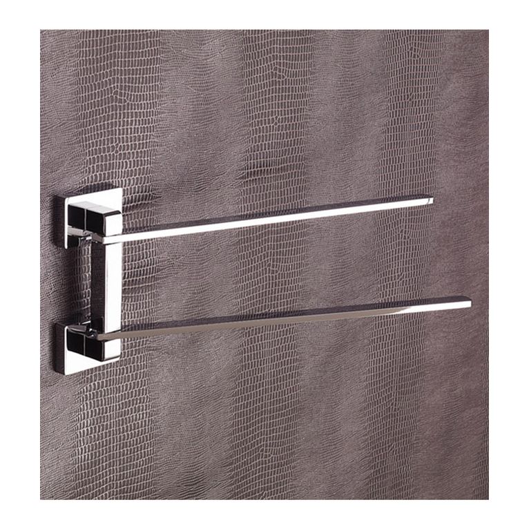 porta asciugamani snodato cromo serie flat capannoli 