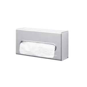 PORTA KLEENEX IN ACCIAIO LUCIDO SERIE BAGNO HOTEL CAPANNOLI