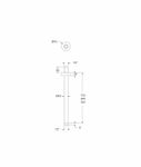 braccio-doccia-a-soffitto-bd6047-in-ottone-serie-sphera