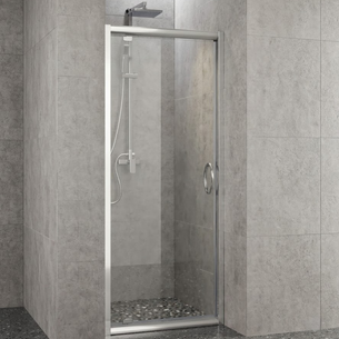 PORTA DOCCIA BATTENTE 70 CM TRASPARENTE