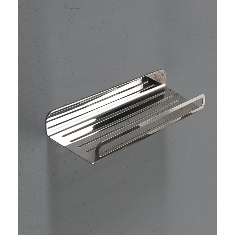 griglia rettangolare acciaio satinato 40 cm serie cut capannoli
