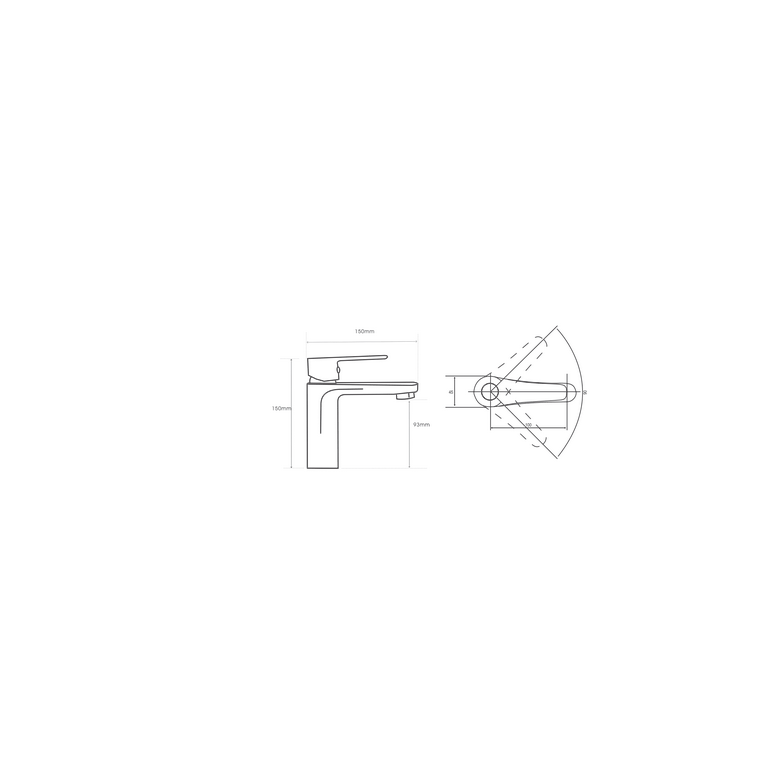 miscelatore  lavabo cromato con piletta pop up 1" 1/4 e flessibili serie hh