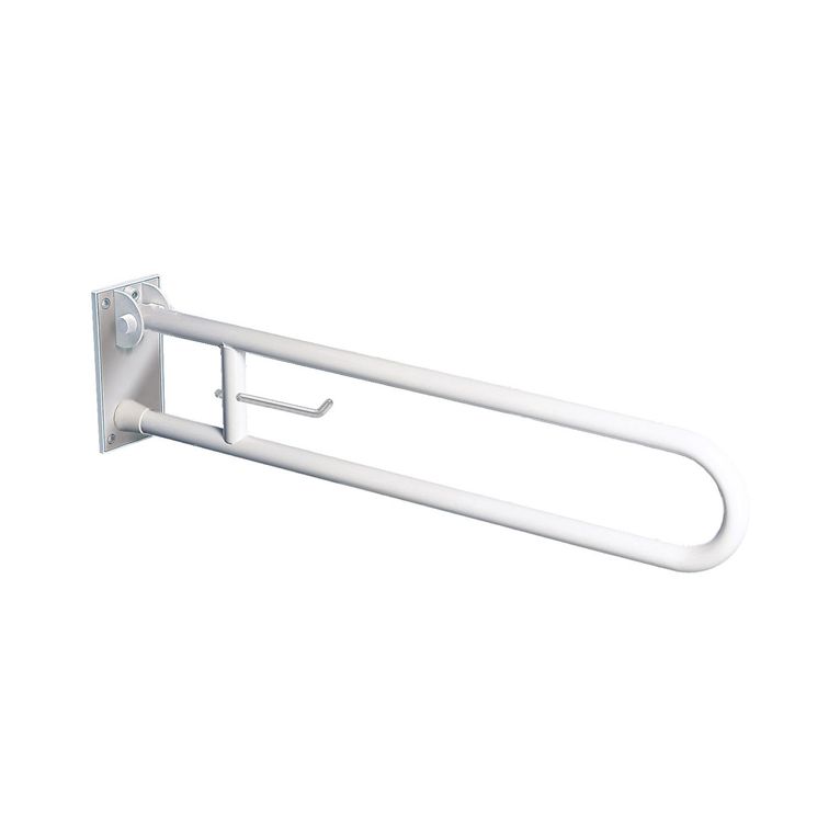 maniglione ribaltabile portarotolo bianco serie special capannoli