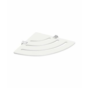 GRIGLIA DOCCIA ANGOLARE IN CORIAN BIANCO ART. UT 10.34 SERIE LA PROGETTO