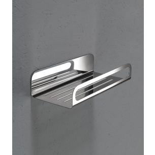 GRIGLIA RETTANGOLARE ACCIAIO SATINATO 25 CM SERIE CUT CAPANNOLI