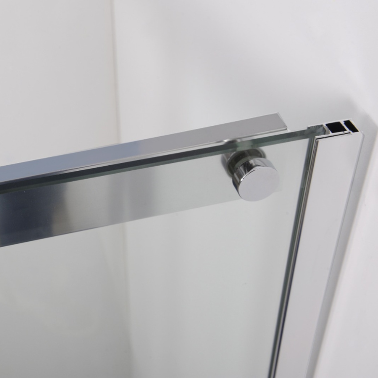 box doccia 80x80 cm semicircolare scorrevole trasparente serie gemma