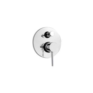 MISCELATORE MONOCOMANDO INCASSO DOCCIA CON DEVIATORE A 2 USCITE SATURNO SA41