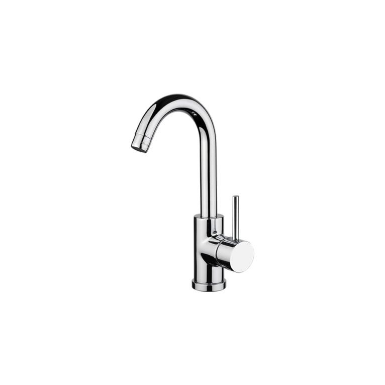 miscelatore monocomando lavabo con scarico pop-up saturno sa23