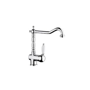 MISCELATORE MONOFORO LAVABO BOCCA ANTICA CON SCARICO CLICK-CLACK ANYA AN25 BA