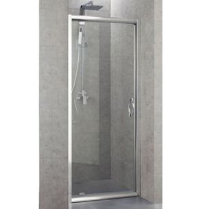 PORTA DOCCIA BATTENTE 90 CM TRASPARENTE