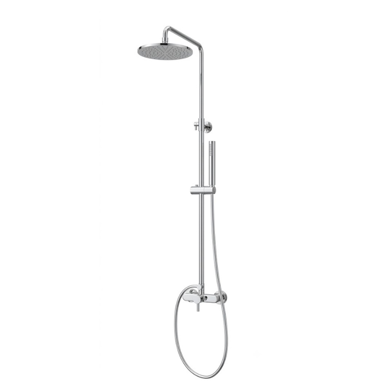 colonna doccia cromo karag "artemis" cf031 con miscelatore