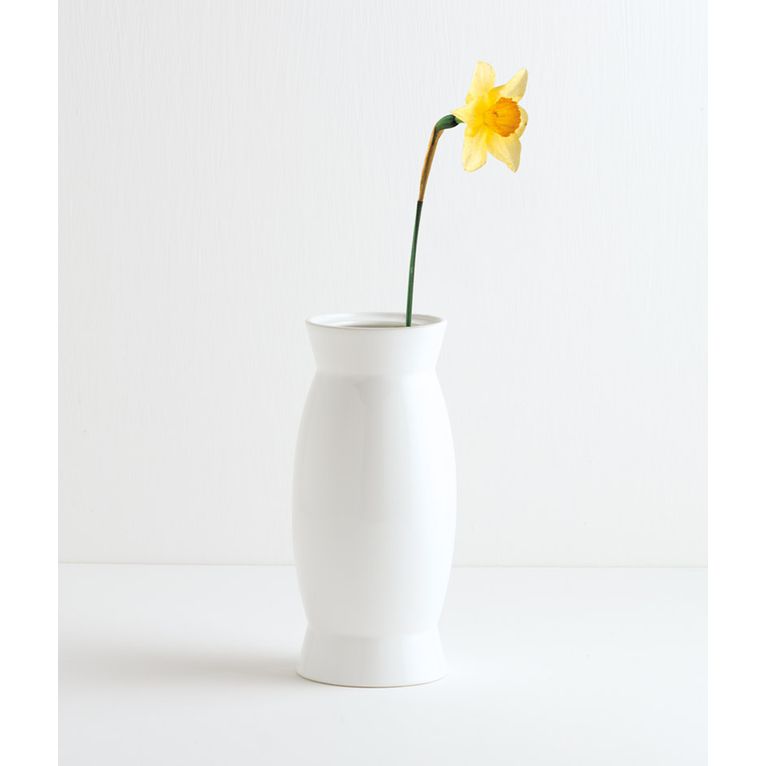 vaso ceramica bianco serie cabaza capannoli