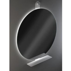 SPECCHIO CON MENSOLA IN ACCIAIO INOX ART. XO 50 17 SERIE LA PROGETTO X-TRA