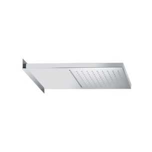 SOFFIONE DOCCIA RETTANGOLARE,CON CASCATA 6167 WIND - INOX