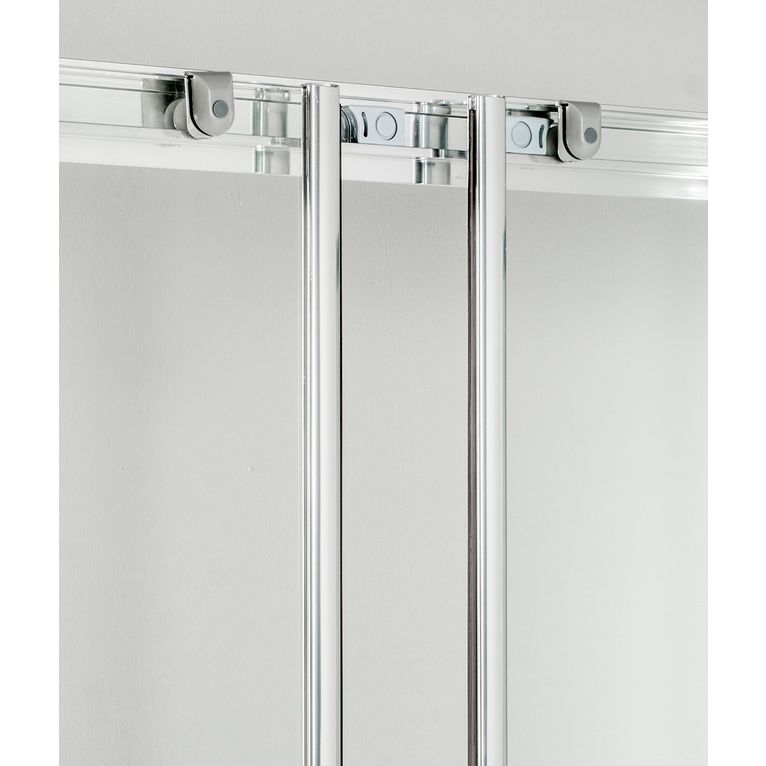 box doccia 70x170 cm angolare anta fissa porta scorrevole opaco