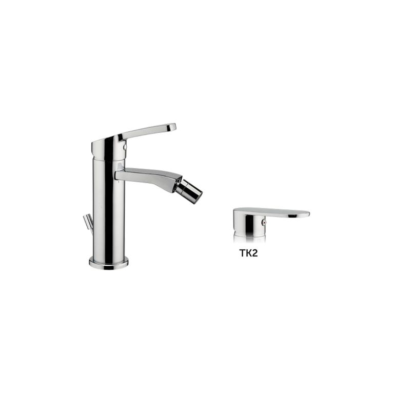 miscelatore monocomando bidet con scarico pop-up tekno tk2 30