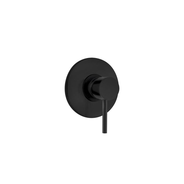 miscelatore monocomando incasso doccia nero opaco minimal mn40