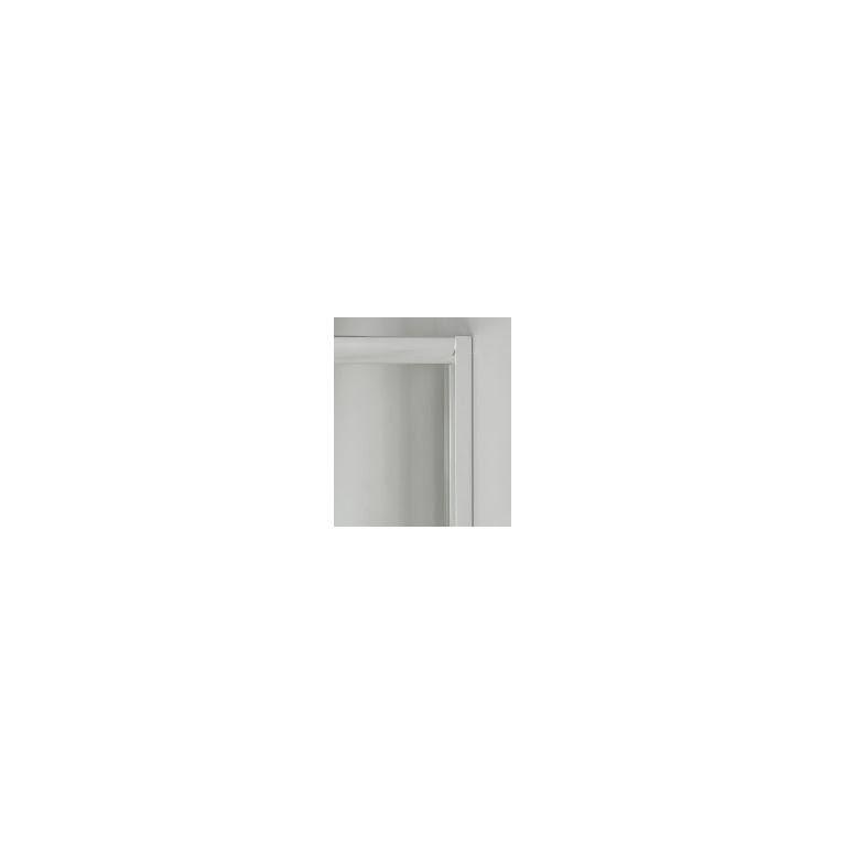 box doccia 3 lati porta scorrevole 85x85x85 cm opaco