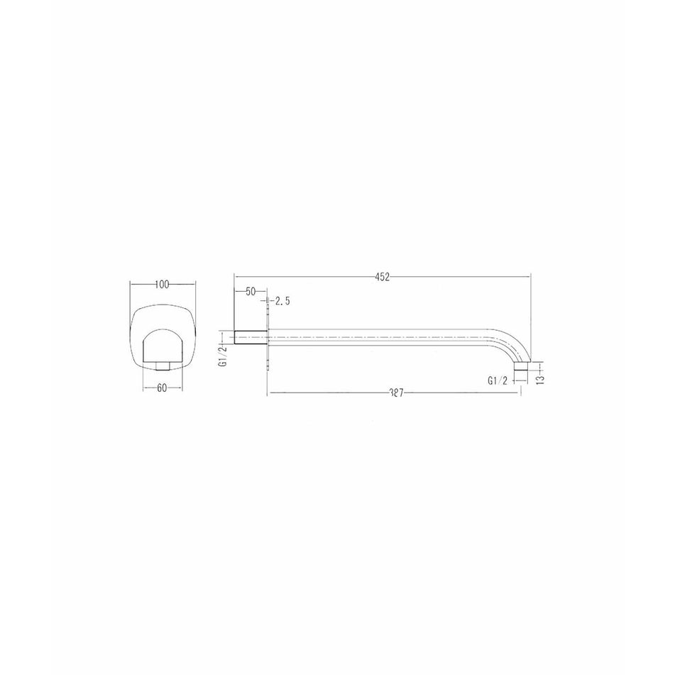 braccio-doccia-bd6054-in-ottone-serie-sphera