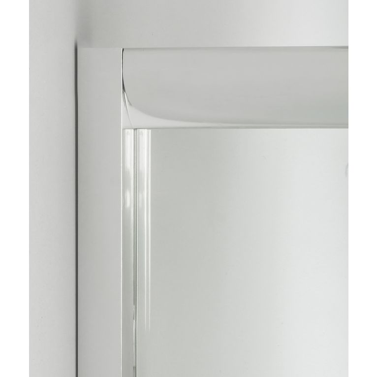 box doccia 3 lati porta scorrevole 70x70x70 cm trasparente