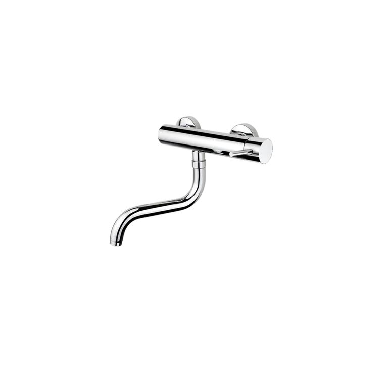 miscelatore monocomando lavello a parete saturno sa60 cs20