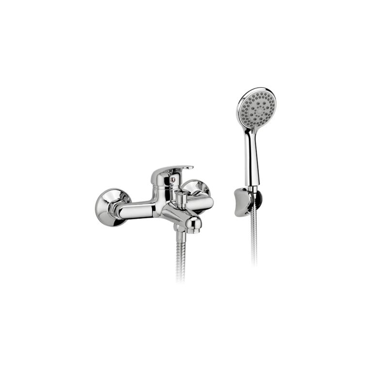 miscelatore monocomando vasca con kit doccia start st10 dc con kit doccia