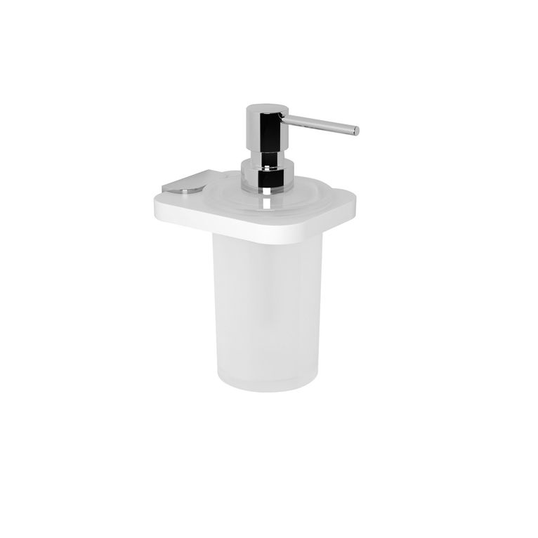 dispenser in corian bianco art. bend 3.34 serie la progetto