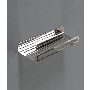 GRIGLIA RETTANGOLARE ACCIAIO SATINATO 40 CM SERIE CUT CAPANNOLI