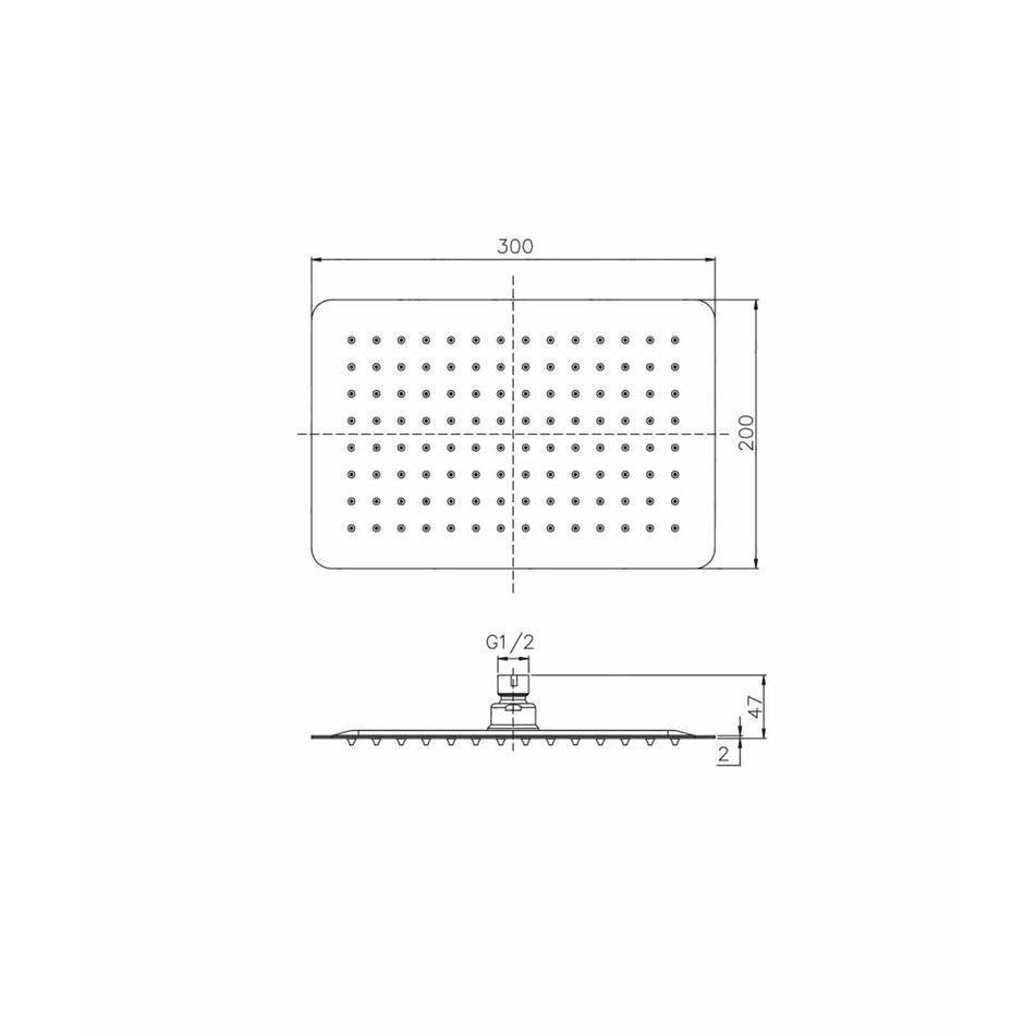 soffione-alicante-sd2832-in-acciaio-ultrasottile-serie-sphera