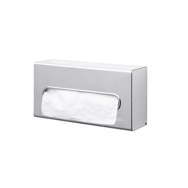 porta kleenex in acciaio lucido serie bagno hotel capannoli
