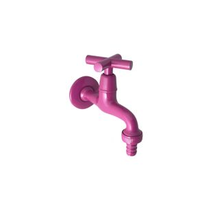 RUBINETTO CON PORTAGOMMA FUCSIA - VK DESIGN