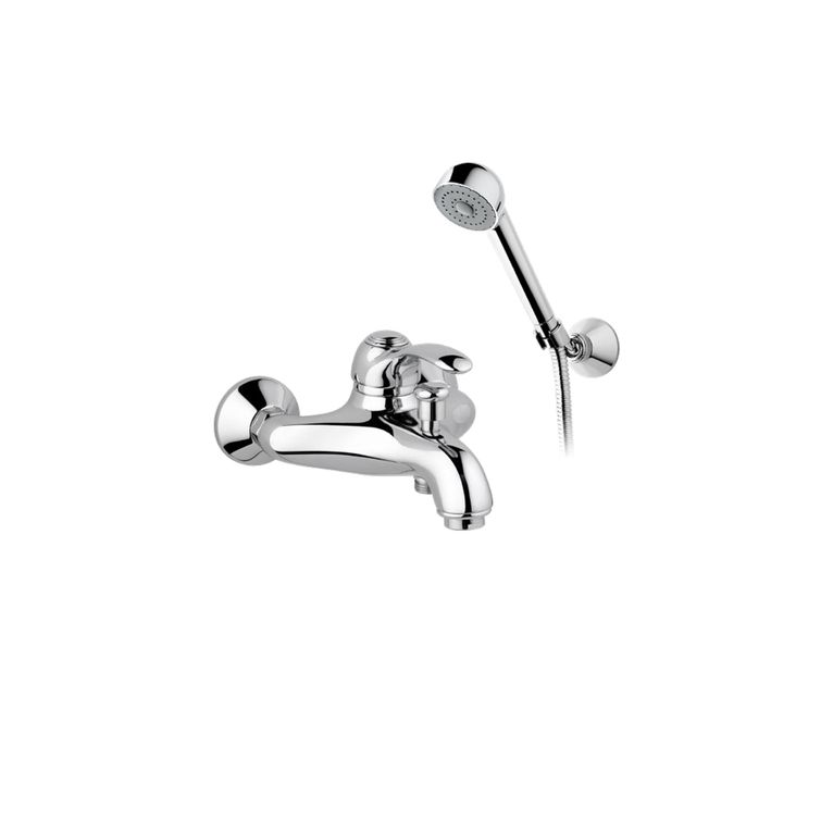 miscelatore monocomando vasca tornado tr10 dxc con kit doccia