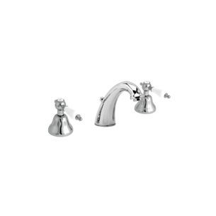 BATTERIA PER LAVABO A TRE FORI BOCCA FISSA KING KN20 BF