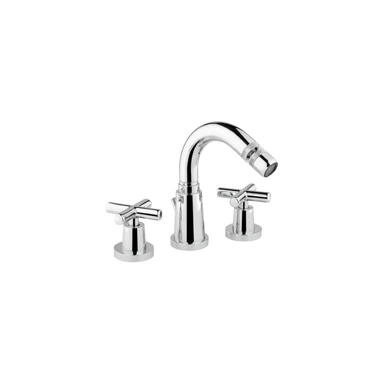batteria per  bidet a 3 fori sirio si 30 cao
