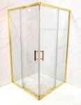 box-doccia-70x90-cm-angolare-porta-scorrevole-trasparente-dorato-serie-oro-gold