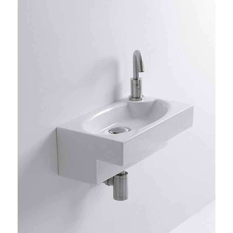 lavabo sospeso 44 monoforo axa - lavabi d'arredo