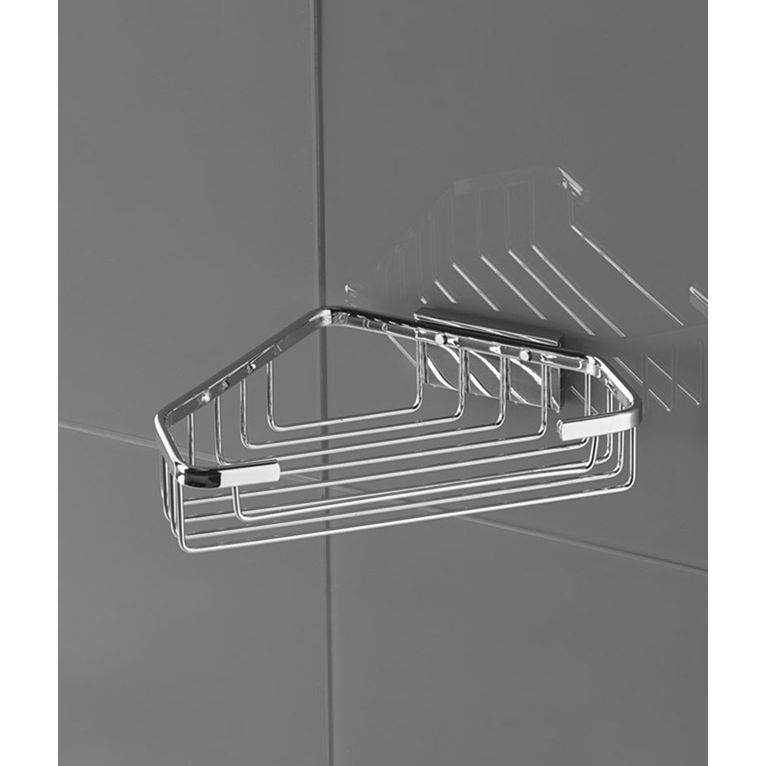 griglia triangolare adesiva cromo serie bagno hotel capannoli