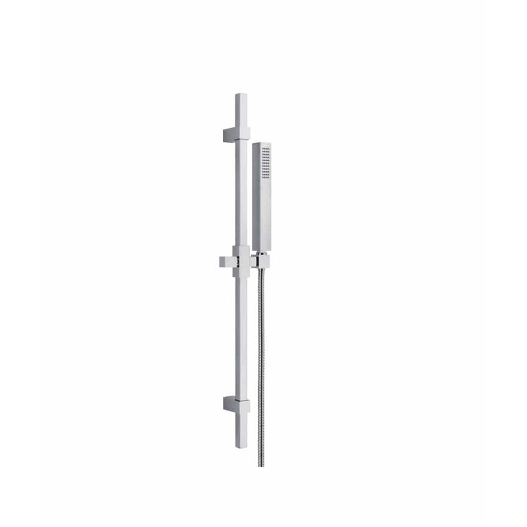 saliscendi glamour sl7g44803cr in ottone completo di doccia glamour e flessibile serie sphera