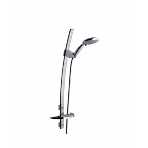 SALISCENDI VENUS SL3W432CICR IN OTTONE COMPLETO DI DOCCIA TENNIS,PORTASAPONE E FLESSIBILE SERIE SPHERA