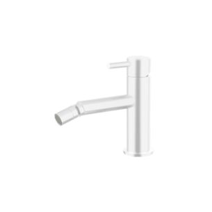 MISCELATORE MONOCOMANDO BIDET CON SCARICO CLICK-CLACK BIANCO OPACO MINIMAL MN30