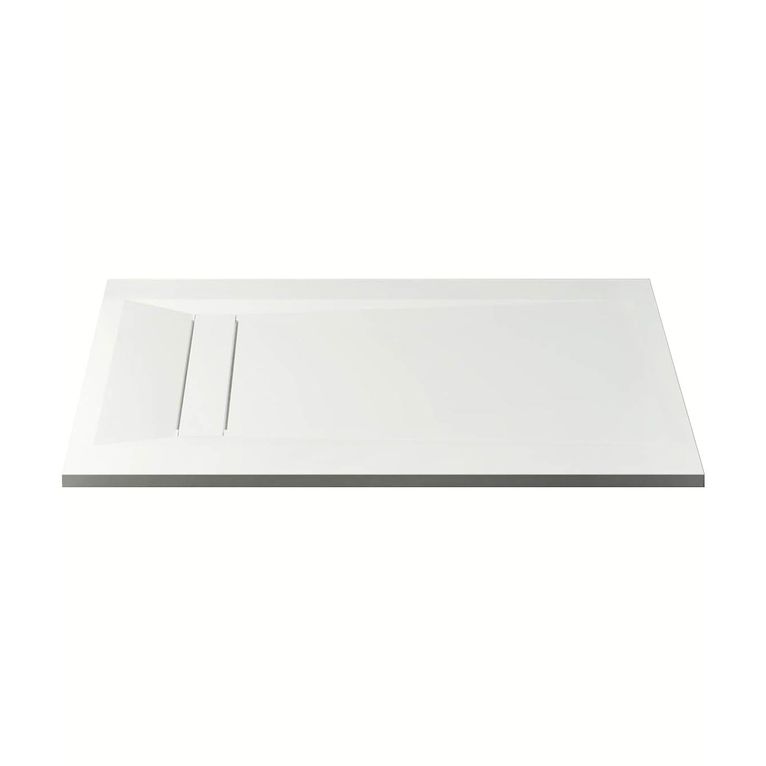 piatto doccia rettangolare in luxolid 100x180 cm - riverside solid