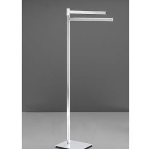 PIANTANA PORTA ASCIUGAMANI A 2 BRACCI SERIE SLIM CAPANNOLI