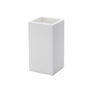 BICCHIERE IN CORIAN BIANCO ART. BEND 16.34 SERIE LA PROGETTO