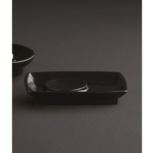 SVUOTATASCHE CERAMICA NERO SERIE CABAZA CAPANNOLI