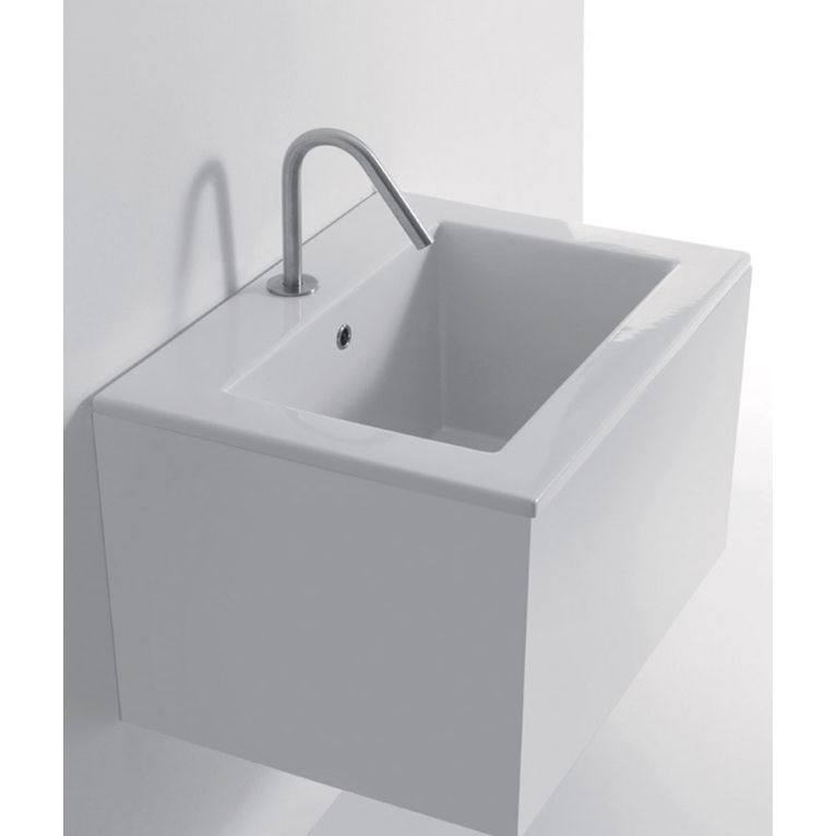 lavabo incasso 61x46 monoforo axa - lavabi d'arredo