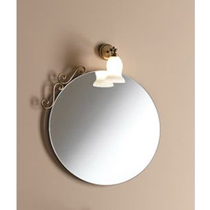 SPECCHIERA BRONZO SATINATO SERIE RETRO' CAPANNOLI