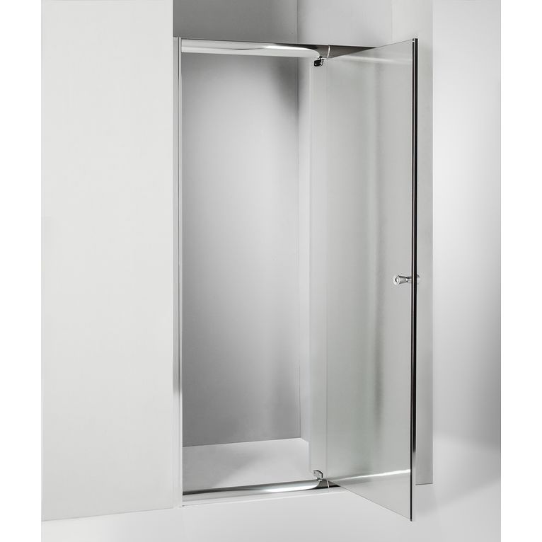 porta doccia battente 80 cm opaco